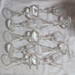 Libbey Glass Company Georgian Sherry Glass 10 pieces